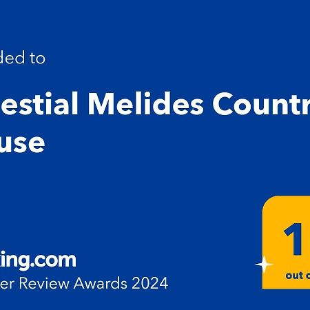 Celestial Melides Country House Extérieur photo